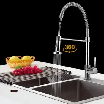 Pull out Type 360 Degree Rotation Water Faucet Kitchen Water Tap with Dual Function Sprayer Kitchen sink faucetBathroom Supplies
Pull out Type 360 Degree Rotation Water Faucet Kitchen Water Tap with Dual Function Sprayer Kitchen sink faucetBathroom Supplies