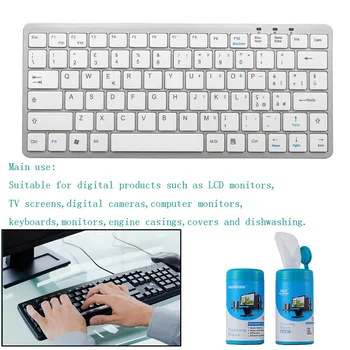 LCD Screen Film Cleaning Wipes Glasses Cleaner Mobile Phone Computer Camera TV Screen Cleaning Disposable 88 Tablets Wiping
LCD Screen Film Cleaning Wipes Glasses Cleaner Mobile Phone Computer Camera TV Screen Cleaning Disposable 88 Tablets Wiping