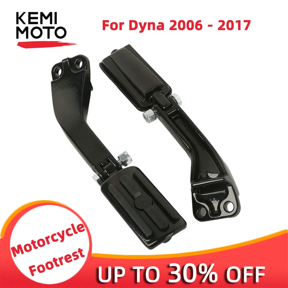Black & Chrome Motorcycle Passenger Foot Peg Pedal & Mounting Bracket & Kits For Dyna Glide Wide Low Fat Bob 2006-2017
Black & Chrome Motorcycle Passenger Foot Peg Pedal & Mounting Bracket & Kits For Dyna Glide Wide Low Fat Bob 2006-2017