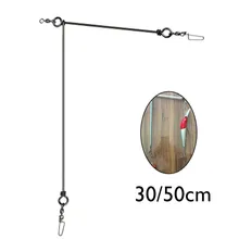 1Pcs 30/50cm Boat Fishing Tackle Anti Tangle Booms Snap Links Fish Balance Connector Anti Tangle Booms Swivel Accessory Pesca
1Pcs 30/50cm Boat Fishing Tackle Anti Tangle Booms Snap Links Fish Balance Connector Anti Tangle Booms Swivel Accessory Pesca
