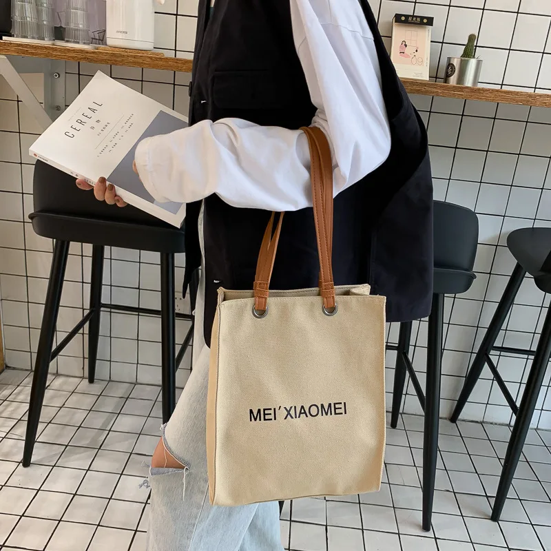 INS Korean-style Versatile Simple Canvas Bag 2020 New Style Fashion Tote Bag College Student Class Portable Shoulder Bag
INS Korean-style Versatile Simple Canvas Bag 2020 New Style Fashion Tote Bag College Student Class Portable Shoulder Bag