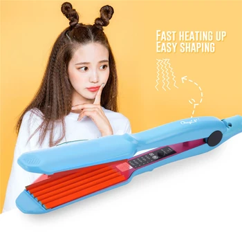 Mini Hair Iron Corrugated Corn Plate Curling Iron Wand Curls Curlers Crimper Fluffy Small Waves Electric Hair Styler Tools P49
Mini Hair Iron Corrugated Corn Plate Curling Iron Wand Curls Curlers Crimper Fluffy Small Waves Electric Hair Styler Tools P49
