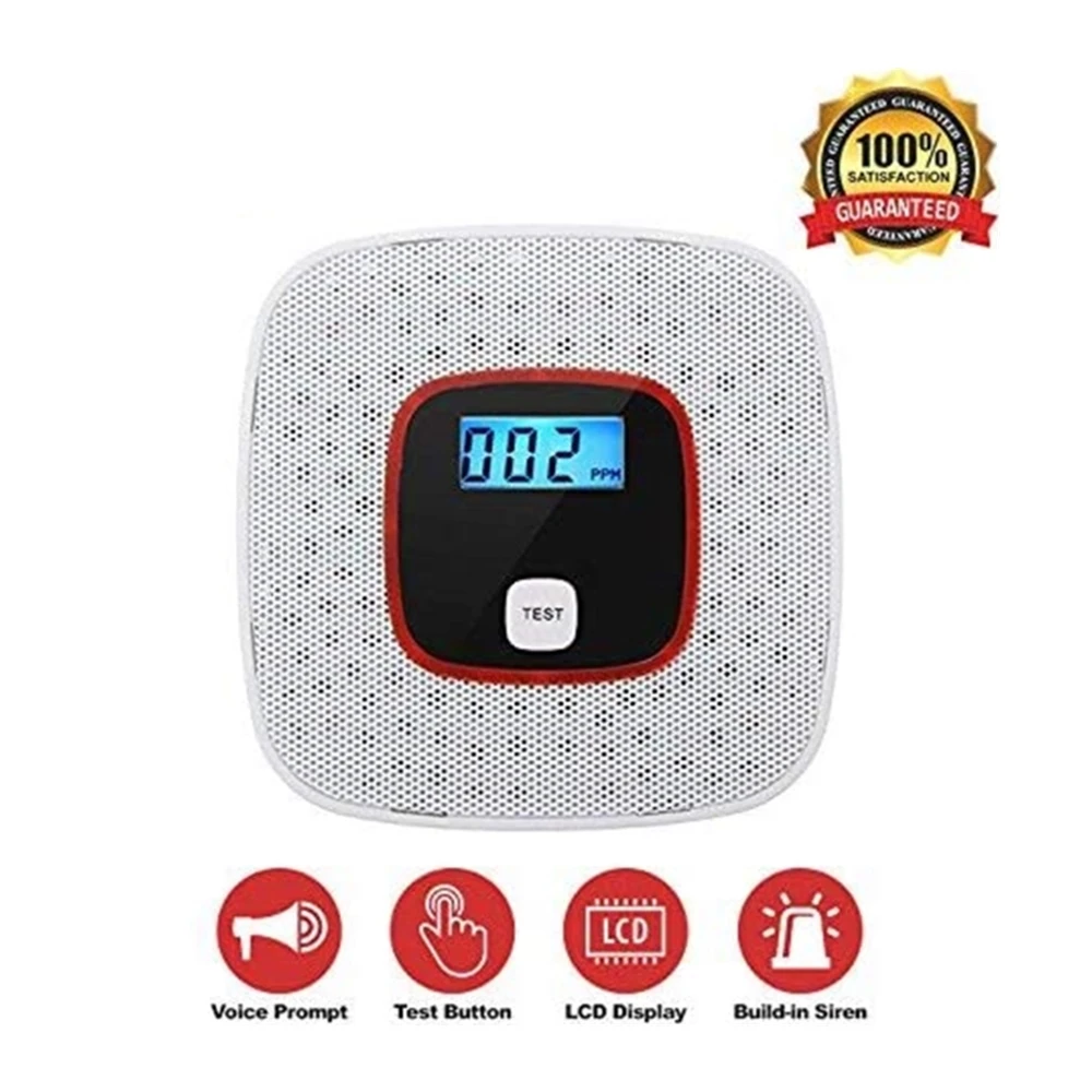 LCD CO Carbon Monoxide Gas Alarm Sensor Poisoning Smoke Tester Detector Monitor Tool free shipping
LCD CO Carbon Monoxide Gas Alarm Sensor Poisoning Smoke Tester Detector Monitor Tool free shipping