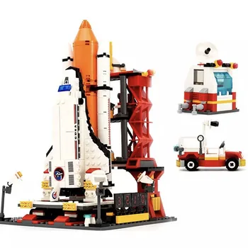 679PCS Spaceport Space The Shuttle Launch Center Bricks Building Block Educational Kids Toys Lepining City Toys For Children
679PCS Spaceport Space The Shuttle Launch Center Bricks Building Block Educational Kids Toys Lepining City Toys For Children