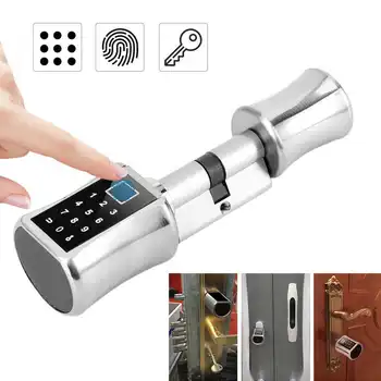 Door Lock Biometric Fingerprint Scanner Smart Locker Core Password Key Lock for Home Security
Door Lock Biometric Fingerprint Scanner Smart Locker Core Password Key Lock for Home Security