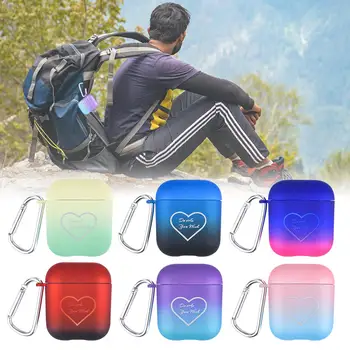 Gradient Colorful Soft Silicone Printed Heart Portable Earphone PC Luxury Solid Color Earphone Case for AirPods 1/2/pro3 
Gradient Colorful Soft Silicone Printed Heart Portable Earphone PC Luxury Solid Color Earphone Case for AirPods 1/2/pro3
