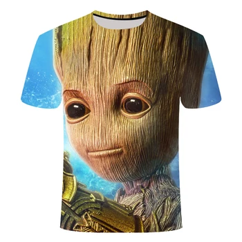 2020Hot Groot T Shirts Men planet Monarch Bounty Hunter Superhero Movie Guardians Of The Galaxy Funny Novelty 3D T-shirt
2020Hot Groot T Shirts Men planet Monarch Bounty Hunter Superhero Movie Guardians Of The Galaxy Funny Novelty 3D T-shirt