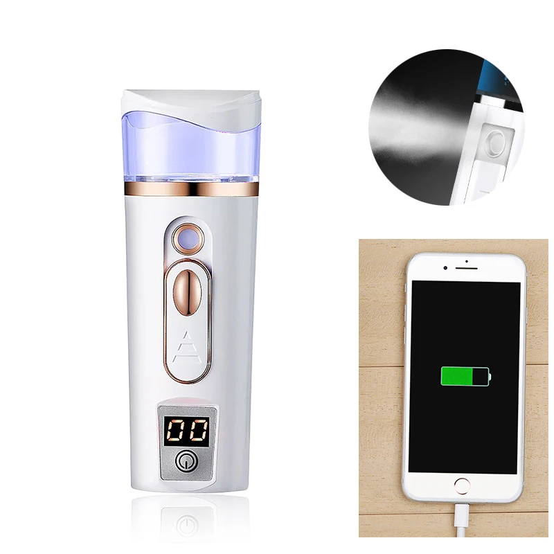 3 in 1 Facial Spa Skin Test+Water Nano Spray+Power Bank Water Humidification Hydrating Steamer Facial Deep Cleanser
3 in 1 Facial Spa Skin Test+Water Nano Spray+Power Bank Water Humidification Hydrating Steamer Facial Deep Cleanser