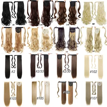 DIANQI long curly wrap around clip in synthetic ponytail hair extension fake hair for women
DIANQI long curly wrap around clip in synthetic ponytail hair extension fake hair for women