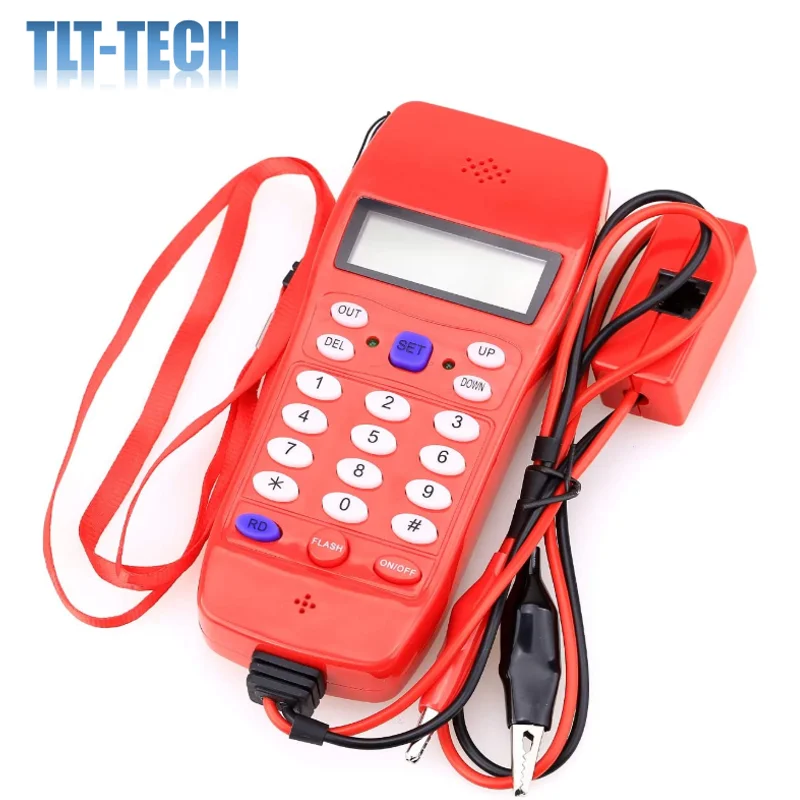 NF-866 Phone Cable Tester Tool for Telephone Telecommunication,Check Phone DTMF Caller ID Auto Detection
NF-866 Phone Cable Tester Tool for Telephone Telecommunication,Check Phone DTMF Caller ID Auto Detection