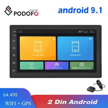 Podofo Android Car Radio Multimedia player 2 Din 7'' Touch Screen Autoradio Bluetooth FM WIFI AUX 2DIN GPS Audio Player Stereo
Podofo Android Car Radio Multimedia player 2 Din 7'' Touch Screen Autoradio Bluetooth FM WIFI AUX 2DIN GPS Audio Player Stereo