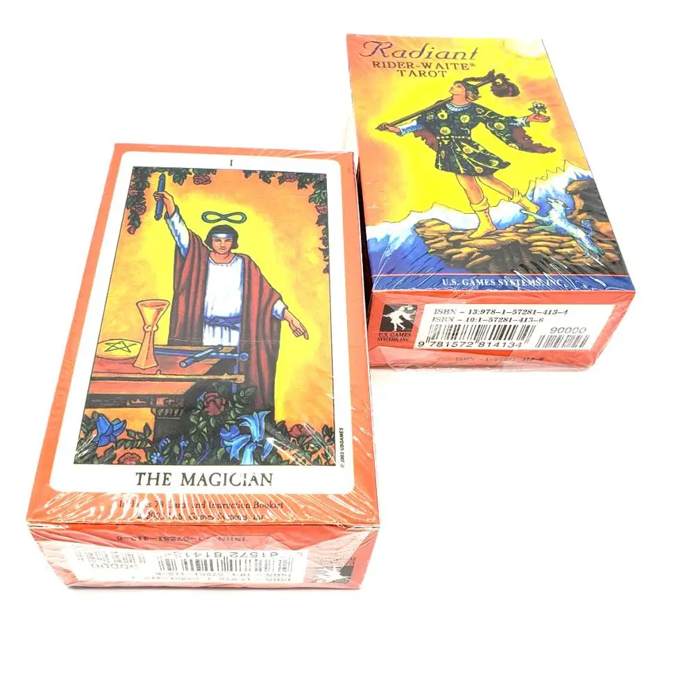 2020 Full English Radiant Rider-Waite Tarot Cards Game With English Booklet Instructions Rider Waite Tarot Board Game
2020 Full English Radiant Rider-Waite Tarot Cards Game With English Booklet Instructions Rider Waite Tarot Board Game