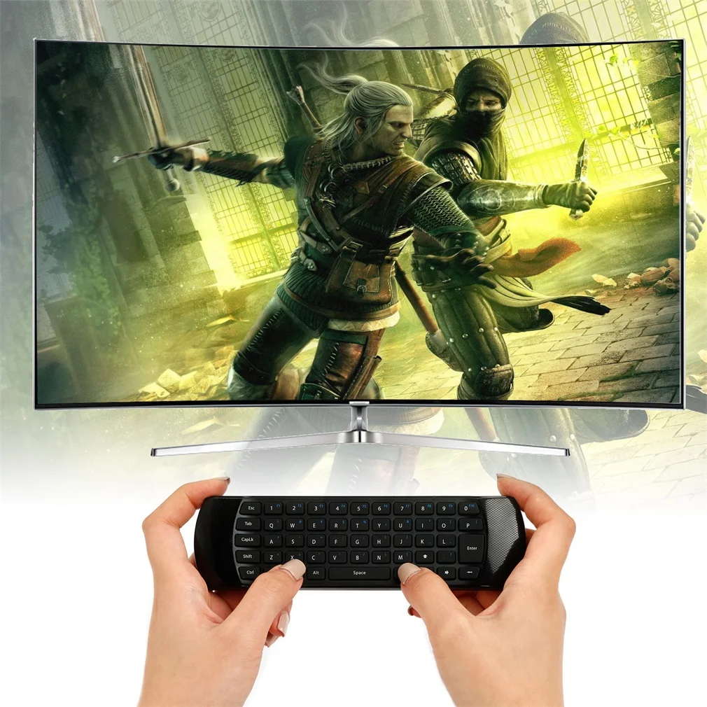 2.4G Dual-side Fly Mouse Remote Control with Mini Wireless Keyboard and Infrared Learning LED Indicator Light for Android
2.4G Dual-side Fly Mouse Remote Control with Mini Wireless Keyboard and Infrared Learning LED Indicator Light for Android