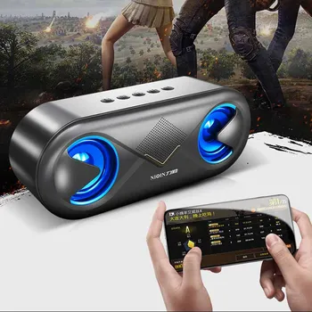 Wholesale Desktop Portable Wireless Stereo Bluetooth Loudspeaker with LED Flashlight Phone Call Music Player for U Disk TF Card
Wholesale Desktop Portable Wireless Stereo Bluetooth Loudspeaker with LED Flashlight Phone Call Music Player for U Disk TF Card