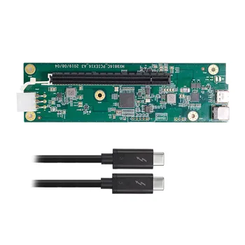 Cablecc Type-C Thunderbolt 3 to PCI Express PCI-E 16x Desktop Graphics Card SSD Nvme NGFF M-key Card Cable
Cablecc Type-C Thunderbolt 3 to PCI Express PCI-E 16x Desktop Graphics Card SSD Nvme NGFF M-key Card Cable