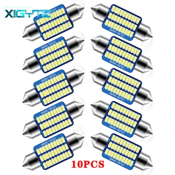 10pc 31mm 36mm 39mm 42mm LED Bulb T10 C5W C10W Super Bright 3014 SMD Canbus Error Free Auto Interior Doom Lamp Car Styling Light
10pc 31mm 36mm 39mm 42mm LED Bulb T10 C5W C10W Super Bright 3014 SMD Canbus Error Free Auto Interior Doom Lamp Car Styling Light