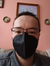 Mascarillas FFP2 de 5 capas, máscara facial KN95 de color negro, con certificado CE, FPP2, FP2, KN95, ffp3