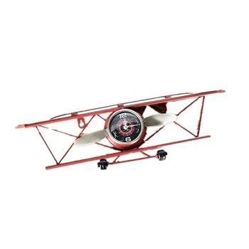 1PC Iron Art Creative Airplane Design Wall Clock Hanging Decoration for Home
1PC Iron Art Creative Airplane Design Wall Clock Hanging Decoration for Home