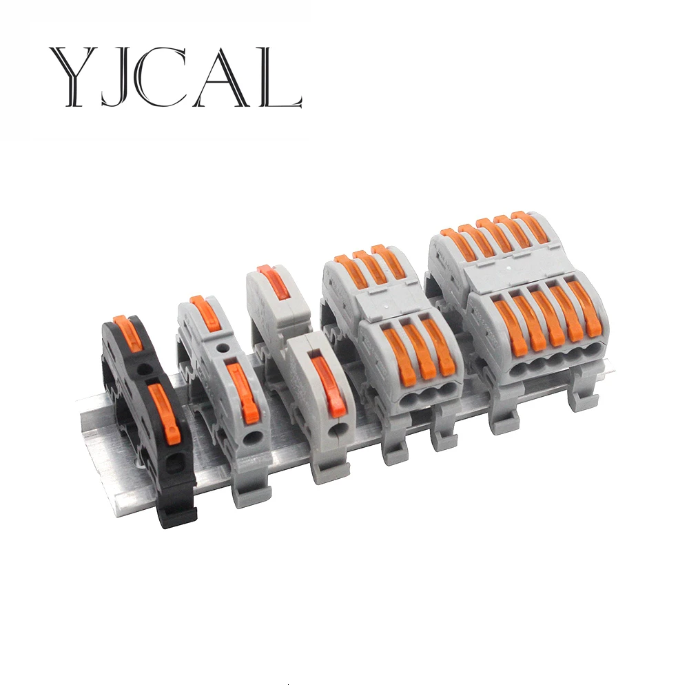 YJCAL SPL SPG Rail Type Quick Wire Connecto Terminal Press Type Connector Instead Of UK2.5B Combination Terminal Block
YJCAL SPL SPG Rail Type Quick Wire Connecto Terminal Press Type Connector Instead Of UK2.5B Combination Terminal Block