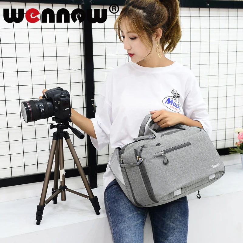 Big Camera Bag Lens DSLR Case with Tripod Holder for Nikon D5600 D5500 D5300 D5200 D5100 D3500 D3400 D3300 D3200 D3100
Big Camera Bag Lens DSLR Case with Tripod Holder for Nikon D5600 D5500 D5300 D5200 D5100 D3500 D3400 D3300 D3200 D3100