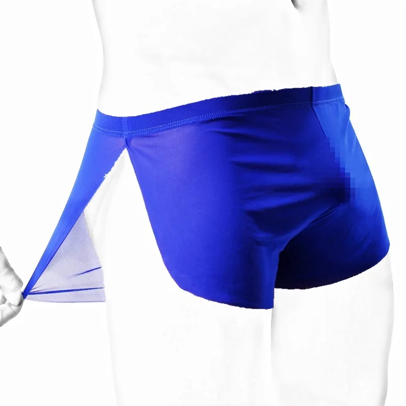 Men's boxers short health underwear mesh Boxers Translucent breathable Men sexy Ultra-thin low waist arrow pants
Men's boxers short health underwear mesh Boxers Translucent breathable Men sexy Ultra-thin low waist arrow pants