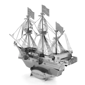 3D Metal Puzzle Ship Model Toy The Queen Anne Revenge Educational Puzzle Models Funny Gift Toys 
3D Metal Puzzle Ship Model Toy The Queen Anne Revenge Educational Puzzle Models Funny Gift Toys