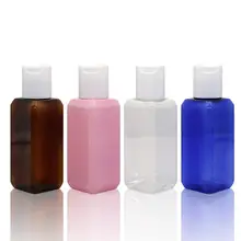 5 pcs 50ml Travel empty plastic square shape bottle, screw Top Cap For Cosmetic Bottle spray Simple Lotion shampoo Containers
5 pcs 50ml Travel empty plastic square shape bottle, screw Top Cap For Cosmetic Bottle spray Simple Lotion shampoo Containers