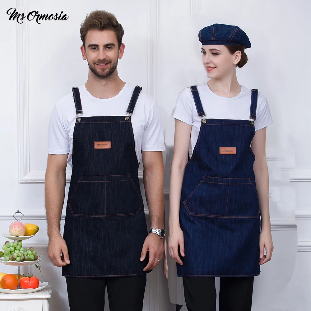 Kitchen Restaurant Work Denim Apron Cowboy Chef Cooking Kitchen Apron Women Men Cafe Shop BBQ Hairdresser Painting Work Apron
Kitchen Restaurant Work Denim Apron Cowboy Chef Cooking Kitchen Apron Women Men Cafe Shop BBQ Hairdresser Painting Work Apron