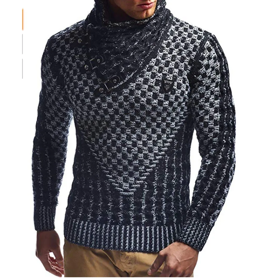 Men's Sweaters Warm Hedging Turtleneck Pullovers Sweater Men's Casual Knitwear Slim Winter Sweater Male Brand Clothing
Men's Sweaters Warm Hedging Turtleneck Pullovers Sweater Men's Casual Knitwear Slim Winter Sweater Male Brand Clothing
