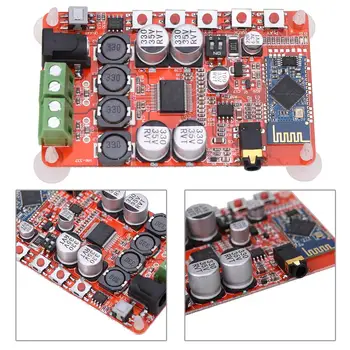 Digital TDA7492P Wireless Bluetooth 4.0 Amplifier Board Audio Receiver DC 8~25V 50W+50W Amplifier Board Part Component L3FE
Digital TDA7492P Wireless Bluetooth 4.0 Amplifier Board Audio Receiver DC 8~25V 50W+50W Amplifier Board Part Component L3FE