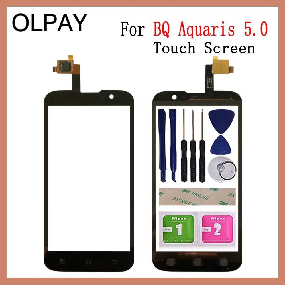 Сенсорный экран OLPYA 5 0 ''для BQ Aquaris сенсорный стекло дигитайзер панель объектив