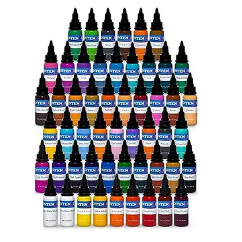 14 Bottles/Set Permanent Makesup Body Paint Tattoo Ink Pigment Set Kits Tattoo Arts 30ml Black Tattoo Beauty Color 
14 Bottles/Set Permanent Makesup Body Paint Tattoo Ink Pigment Set Kits Tattoo Arts 30ml Black Tattoo Beauty Color
