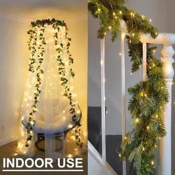 100/200LED Tree Vine Fairy String Light Wedding Holiday Decorative Lamp
100/200LED Tree Vine Fairy String Light Wedding Holiday Decorative Lamp