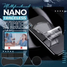 2PCS Universal Magic Stickers No Trace Phone Holder Nano Double-sided Tape Cable Winder Wall Sticker For Kitchen Car Phone Stand
2PCS Universal Magic Stickers No Trace Phone Holder Nano Double-sided Tape Cable Winder Wall Sticker For Kitchen Car Phone Stand
