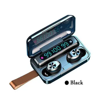Black with rope Bluetooth headset with rope Dual-ear digital display Bluetooth headset Three-display Bluetooth headset Earbuds
Black with rope Bluetooth headset with rope Dual-ear digital display Bluetooth headset Three-display Bluetooth headset Earbuds