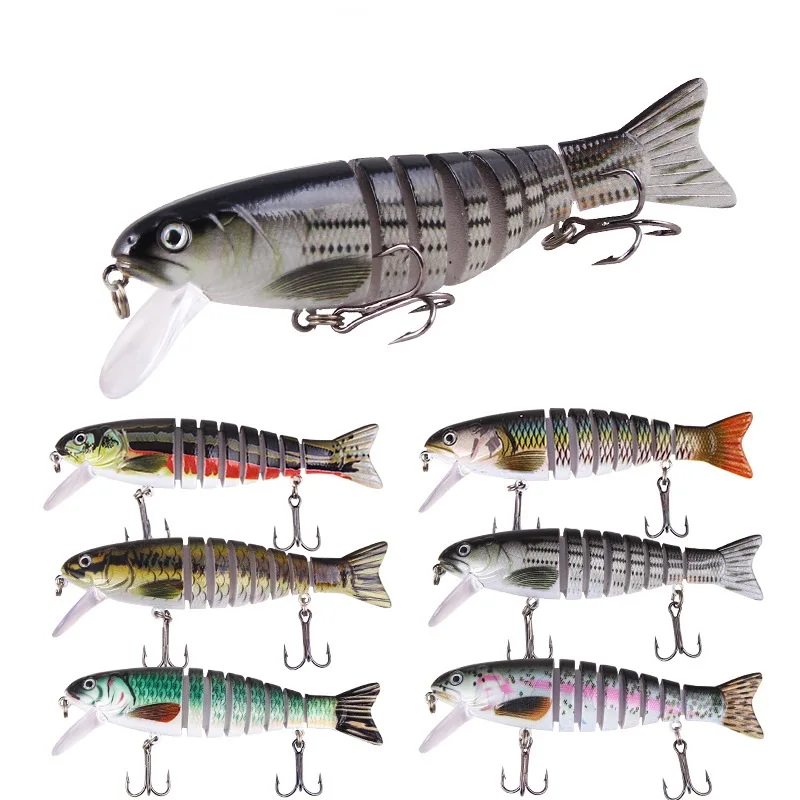 1pc 11cm 17g Wobblers Multisection bait Artificial Multi Jointed Sections Artificial Hard Bait Trolling Pike Carp Fishing Tools
1pc 11cm 17g Wobblers Multisection bait Artificial Multi Jointed Sections Artificial Hard Bait Trolling Pike Carp Fishing Tools