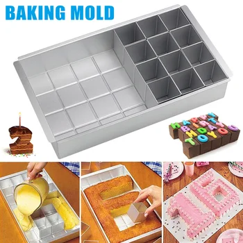 Newly Letter Number Cake Molding Pan Mould DIY Tools Aluminum Alloy for Birthday Party MK
Newly Letter Number Cake Molding Pan Mould DIY Tools Aluminum Alloy for Birthday Party MK