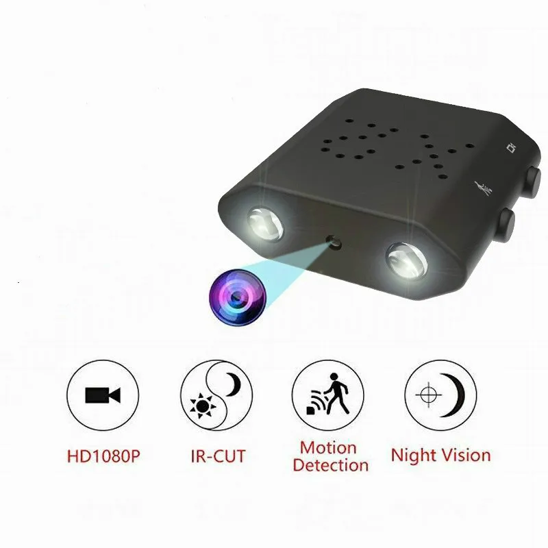 1080P HD Night Version Monitor Voice recorder DV camera 2019 New Arrival Smallest Smart Camera X2 XD IR-CUT Mini Camera
1080P HD Night Version Monitor Voice recorder DV camera 2019 New Arrival Smallest Smart Camera X2 XD IR-CUT Mini Camera