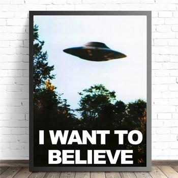 I Want To Believe X File TV Play Canvas Prints Modern Painting Posters Wall Art Pictures for Living Room Decoration No Frame
I Want To Believe X File TV Play Canvas Prints Modern Painting Posters Wall Art Pictures for Living Room Decoration No Frame
