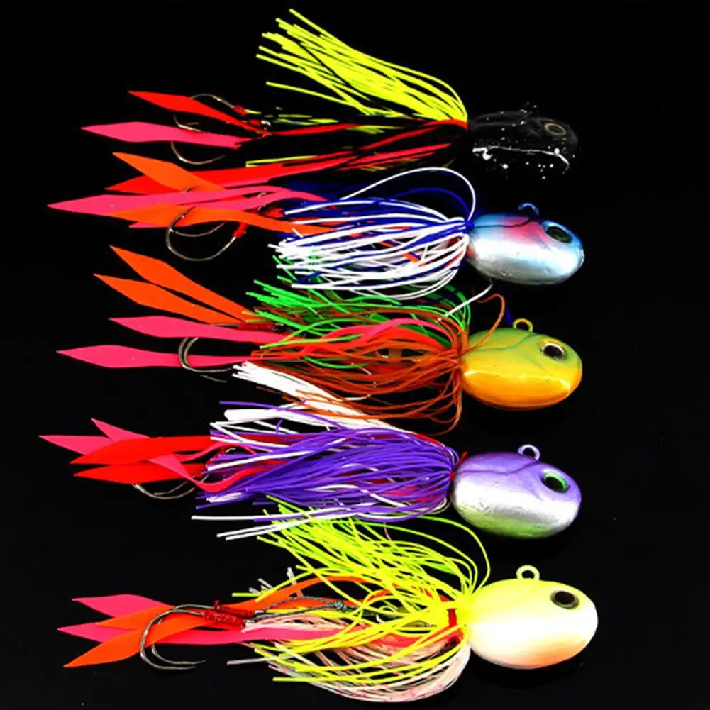 New 83g Fishing Hook Beard Lead Hook Fishing False Bait Function Strength Double Hook
New 83g Fishing Hook Beard Lead Hook Fishing False Bait Function Strength Double Hook