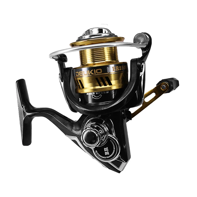 High Speed Spinning Reel 7.1 : 1 Ratio 5+1 Bearings Fishing Reel Metal Spool Bass Both Freshwater And Saltwater 
High Speed Spinning Reel 7.1 : 1 Ratio 5+1 Bearings Fishing Reel Metal Spool Bass Both Freshwater And Saltwater