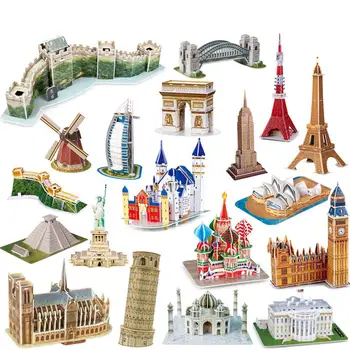 Kuulee 3D Architectural Puzzle Kids Educational Toy 
Kuulee 3D Architectural Puzzle Kids Educational Toy