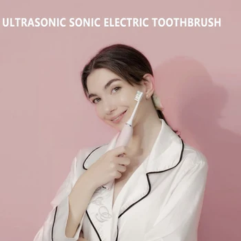 Ultrasonic Sonic Electric Toothbrush USB Rechargeable Smart Tooth Brush Home Adult Waterproof Whitening Teeth Brush with 5 Mode
Ultrasonic Sonic Electric Toothbrush USB Rechargeable Smart Tooth Brush Home Adult Waterproof Whitening Teeth Brush with 5 Mode