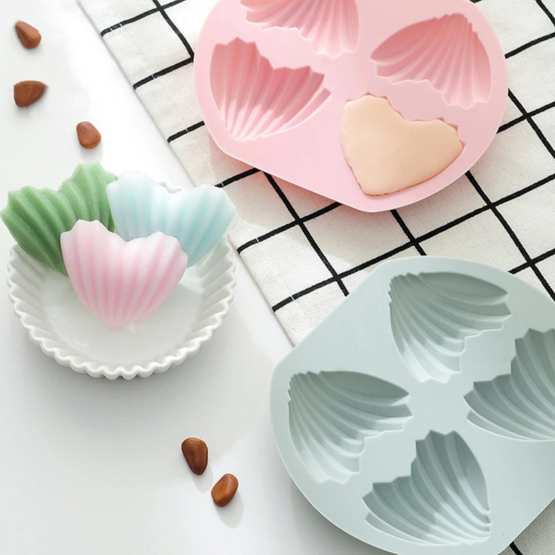 Heart-shaped Shell Madeleine Silicone Cake Mold Chocolate Fondant Mould Cookie Cupcake Decoration Ice Cube Tray Baking Bakeware
Heart-shaped Shell Madeleine Silicone Cake Mold Chocolate Fondant Mould Cookie Cupcake Decoration Ice Cube Tray Baking Bakeware