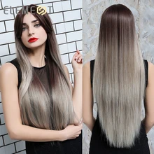 Парики синтетические Element длинные шелковистые прямые пепепельно-коричневые светлые с эффектом омбре, с естественной челкой для женщин, для ...
Парики синтетические Element длинные шелковистые прямые пепепельно-коричневые светлые с эффектом омбре, с естественной челкой для женщин, для ...