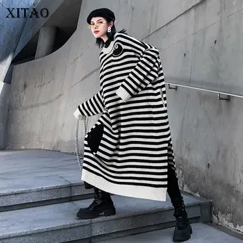 XITAO Plus Size Striped Dress Hollow Out Women Clothes 2019 Knitted Elegant Small Fresh Loose Full Sleeve Minority Dress ZLL4440
XITAO Plus Size Striped Dress Hollow Out Women Clothes 2019 Knitted Elegant Small Fresh Loose Full Sleeve Minority Dress ZLL4440