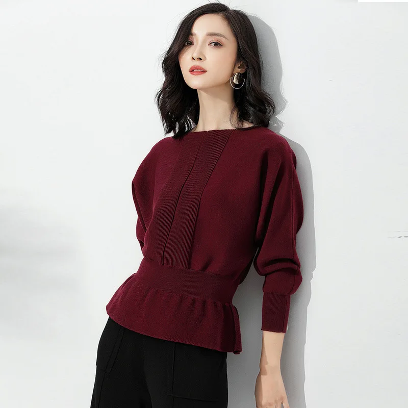 WOMEN'S Knit Sweater o-neck New Style Botany Wool Three-quarter-length Sleeve Cardigan Radius Clothing 2020 Women Knitted
WOMEN'S Knit Sweater o-neck New Style Botany Wool Three-quarter-length Sleeve Cardigan Radius Clothing 2020 Women Knitted