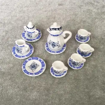 15pcs 1:12 Mini Tea Set Teapot Cup DIY Miniature Kits Creamic Tea Accessory Model Birthday Present
15pcs 1:12 Mini Tea Set Teapot Cup DIY Miniature Kits Creamic Tea Accessory Model Birthday Present