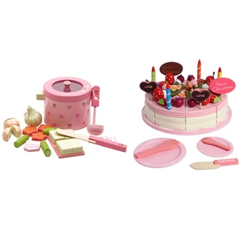 1x Baby Toys Super Cute Simulation Vegetable Hot Pot Wooden Toys Play Food & 40PCS Wooden Kitchen Cooking Toys for Children Kitc
1x Baby Toys Super Cute Simulation Vegetable Hot Pot Wooden Toys Play Food & 40PCS Wooden Kitchen Cooking Toys for Children Kitc