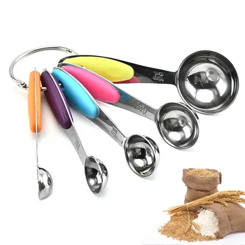 Measure Cup Scale Stainless Steel Measuring Spoons Metering Spoon Baking Tool Kitchen Accessories Measuring Spoon Spoon Scales
Measure Cup Scale Stainless Steel Measuring Spoons Metering Spoon Baking Tool Kitchen Accessories Measuring Spoon Spoon Scales